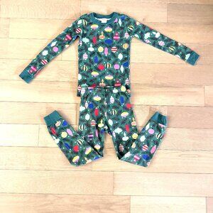 Hanna Andersson Holiday Christmas Pajamas, 2 Piece Set, Size 130 US 8